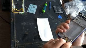 Как демонтировать, снять, дисплей(дисплейный модуль) на xiaomi mi a3