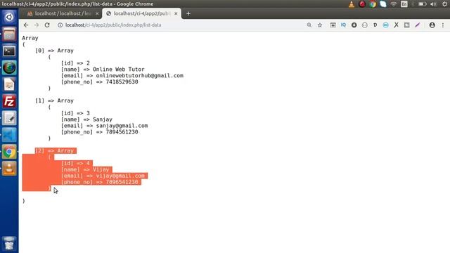 Learn CodeIgniter 4 Framework Tutorials #14 Raw Queries#2 - Select Queries