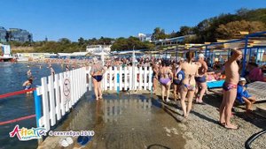 #АНАПА. ПОГОДА 4.09.2019. СНОВА ЖАРА! ПЛЯЖ МАЛАЯ БУХТА. ВЫСОКИЙ БЕРЕГ. Тёплое море. Набережная.