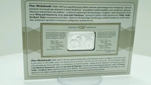 Монета Польши 20 злотых 2012 года. Серебро. Польские художники. Пётр Михаловский.