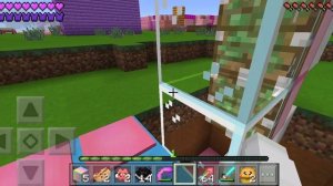 розовый Майнкрафт.