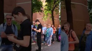Очередь в Мавзолей Ленина