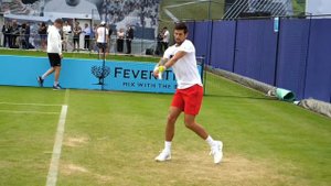 Теннис    Анатомия удара слева бэкхенд в теннисе  Джокович  Novak Djokovic Backhand 1