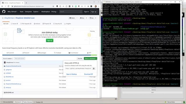 High-precision RF Explorer scans using free Python script (demo with Wireless Workbench) смотреть онлайн