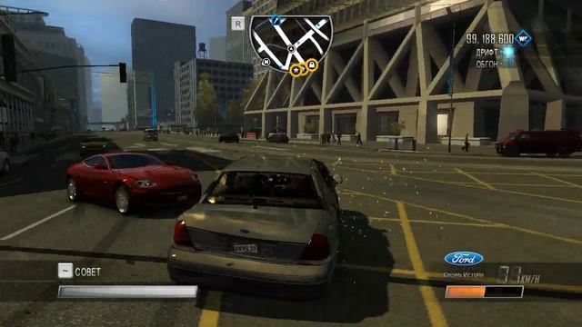 форд краун виктория дрифт погоня уход от копов драйвер сф Driver SF смотреть онлайн