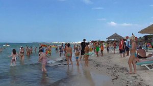 ONE RESORT JOCKEY. Анимация на пляже отеля. Тунис. Монастир. 2019/2020