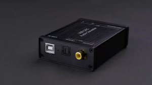 LiNKFOR USB to SPDIF Coaxial RCA and 3.5mm Headphone Jack Converter USB DAC