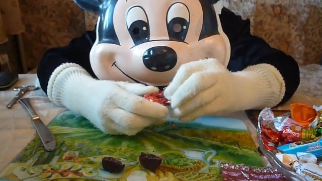 Конфеты. Candy. Шоколад. Chocolate. Желе. jelly. "Желе в шоколаде". [ Микки Сладкоежка ] смотреть онлайн