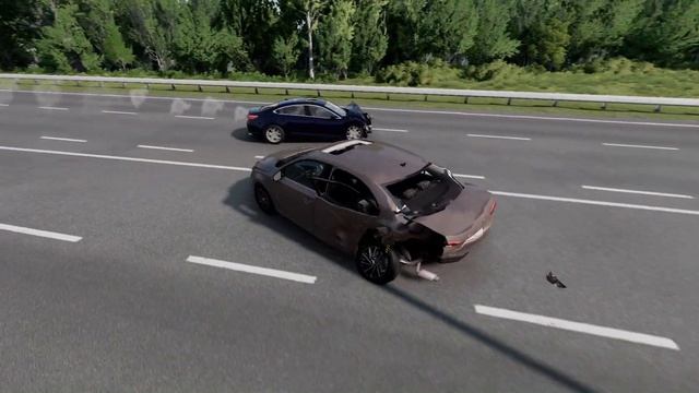 BeamNG.drive Realistic Car Crashes #14 смотреть онлайн