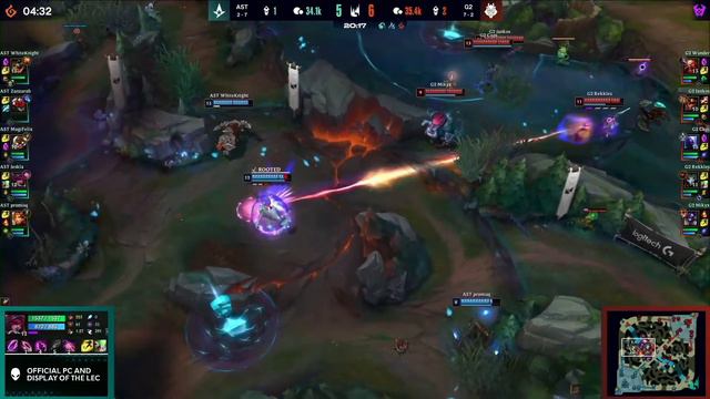 AST vs. G2 - Неделя 5 День 1 | LEC Весенний сплит | Astralis vs. G2 Esports (2021) смотреть онлайн