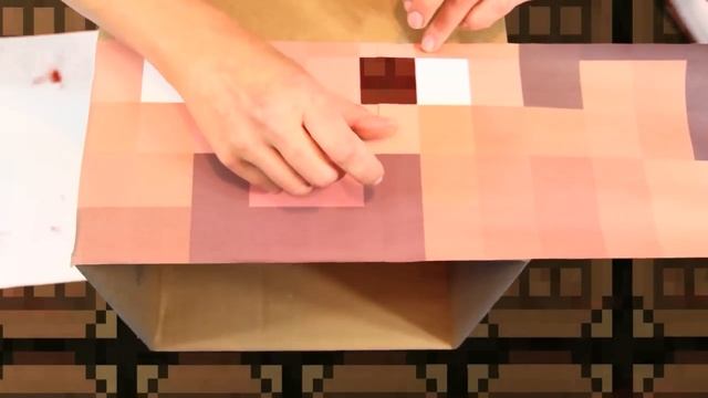 How to Make a Minecraft Costume Steve's Head EASY!! смотреть онлайн