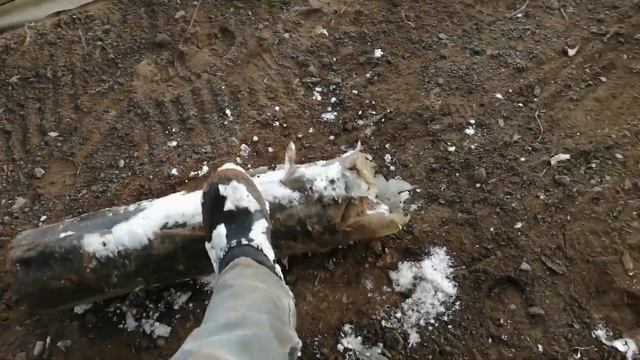 Строим теплицу  пошагово  12х24 м. из кругляка . Максимально дёшево   (Часть первая.) смотреть онлайн