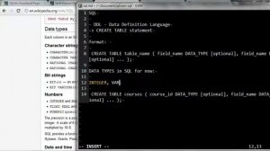 PDOT - SQL: Basics, DDL, DML