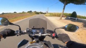 Honda CB650R Sound POV Full LeoVince exhaust system