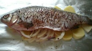 Плотва в фольге