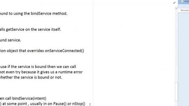 services in android part5 what is a bound service смотреть онлайн