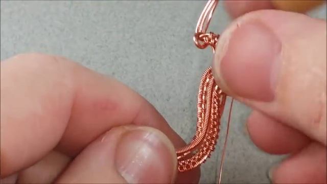 Intermediate Wire Wrap Tutorial SWIRLING EAR CUFF смотреть онлайн