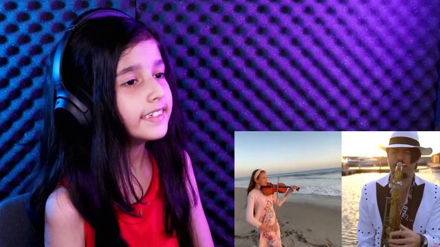 LAMBADA 2021💃🌴 Daniele Vitale & Karolina Protsenko | Sax & Violin | REACTION!!! смотреть онлайн