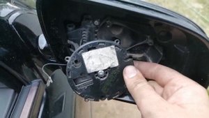 Как разобрать зеркало мерседес w211