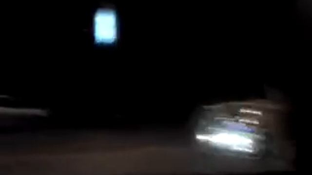 Первый гололед Новосибирск Коммунальный мост 23.10.2012