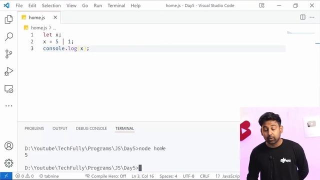 Bitwise Operators In Javascript With Practical | Lecture 13? Javascript for beginners by Nirbhay