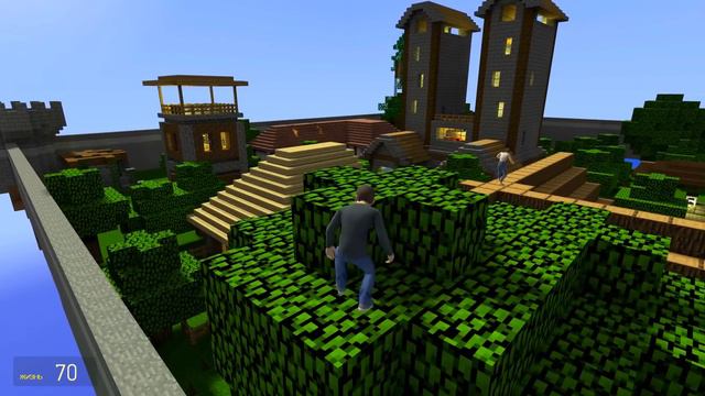 БАТЯ ИЩЕТ НАС! СКУЛБОЙ ПРЯТКИ В МИРЕ МАЙНКРАФТ В Garry`s Mod
