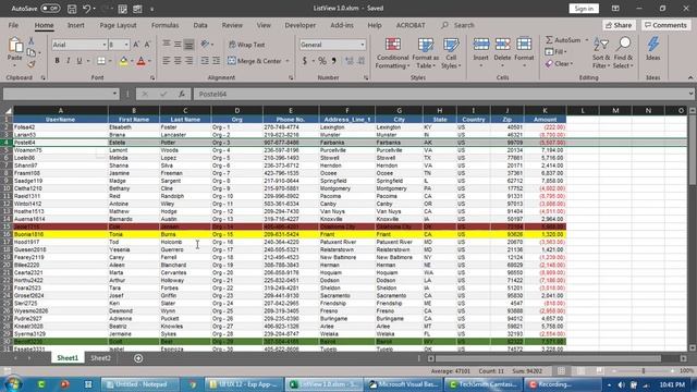VBA UI UX-12: How to add and use Powerful ListView Control in Excel UserForm. Part-1