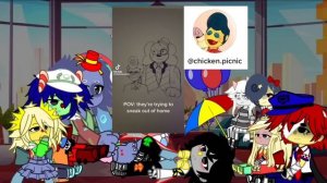 ? \\ Welcome Home Reacts to… \\ PT 2 \\ Small ExF \\ Y / N x Wally \\ kinda rushed\\ ?