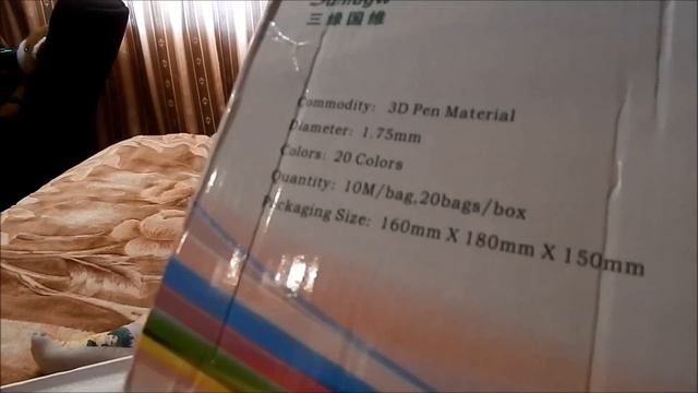 Посылки из Китая(GearBest.com #21.1 и #21.2(3D ручка и материал для рисования 3D ручкой)). смотреть онлайн