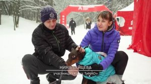 Зимний забег по пересеченной местности в Троицке.