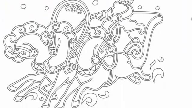 Шаблоны вытынанок для украшения окон. Новый год. смотреть онлайн