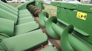 Жатка кукурузная John Deere 608C экспресс-обзор от Михаила Рудеева