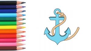 Алфавит для детей учим буквы весело мультики раскраска как нарисовать якорь азбука простые слова