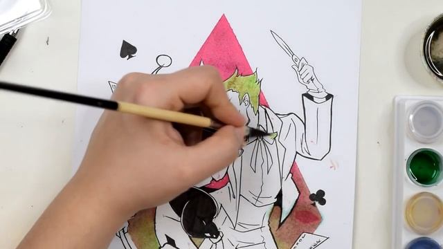 I MESSED UP ! Drawing Joker and Harley Valentines смотреть онлайн