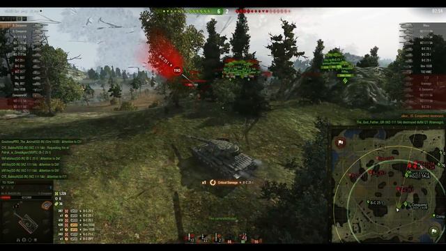 GO-IN vs MVPS  Stronghold Tier 10 - Swamp  World of Tanks