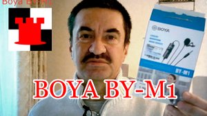 Сравнение петлички Boya BY-M1 с обычной петличкой