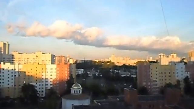 ВЫ НЕ ПОВЕРИТЕ! Вид с моей лоджии на Юго-Восток в 22 часа 07.07.2017 г. смотреть онлайн