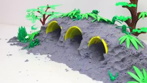 Transformers Stop motion - Optimus Prime, McQueen & Tobot Robot Car Toys Dinosaurs in the cave!