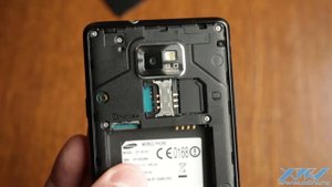 Как вставить SIM-карту в Samsung Galaxy S2 (XDRV.RU)