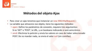 Curso BackEnd U3·43 - Usar AJAX desde PHP (sin framework usando el objeto XMLHttpRequest)