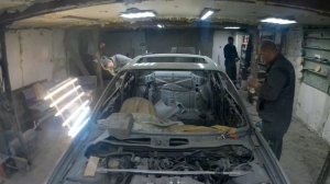 Замена крыши на Nissan Laurel