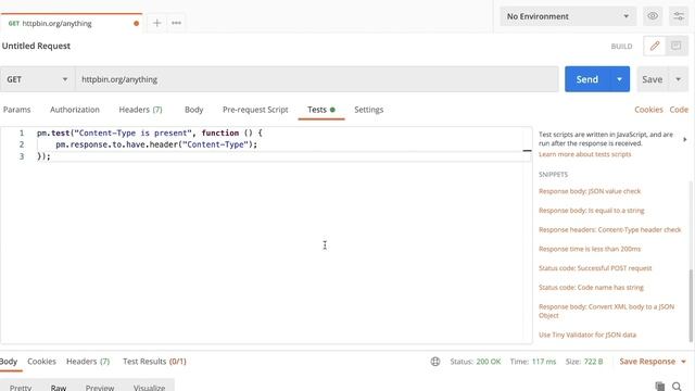 Postman Snippets Demystified