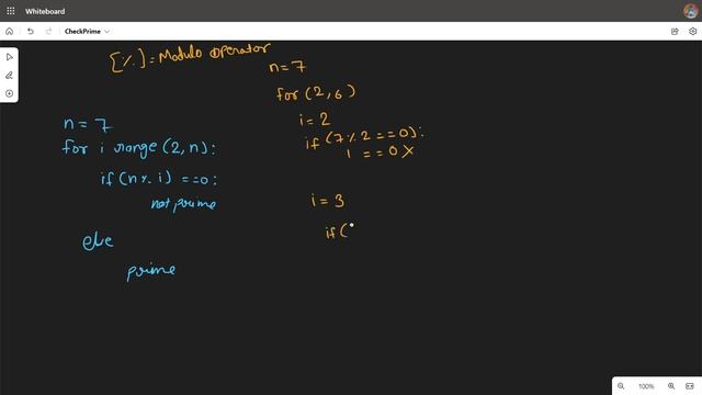 Python Program to Check Number is Prime or Not.