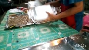 Рыба в соли на углях по Тайски.