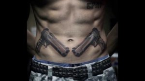 80 Pistol Tattoos For Men