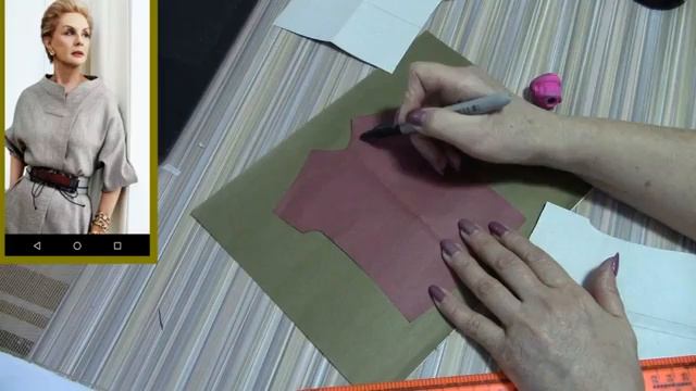 Льняная блуза, моделирование .mp4 смотреть онлайн