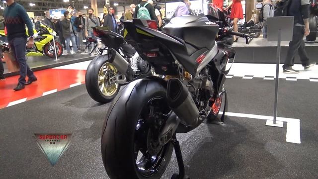 2022 Aprilia RS 660 Trofeo Walkaround EICMA 2021 Milano Fiera Rho смотреть онлайн