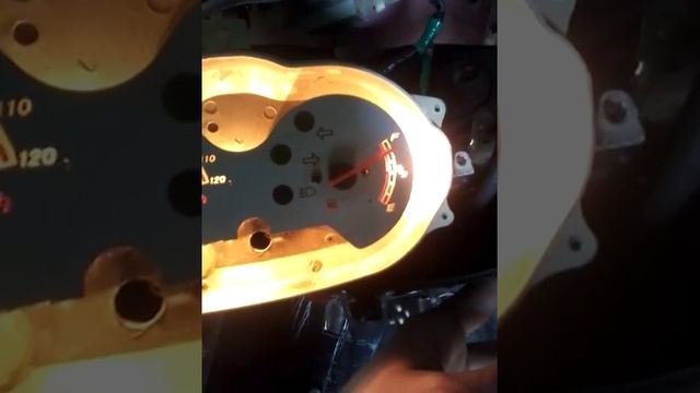 Підключення датчика топлива скутера
