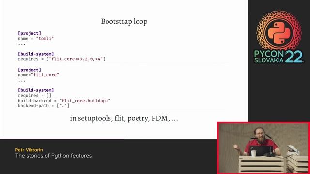 The stories of Python features - Petr Viktorin