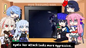 genshin impact react to raiden ei as acheron